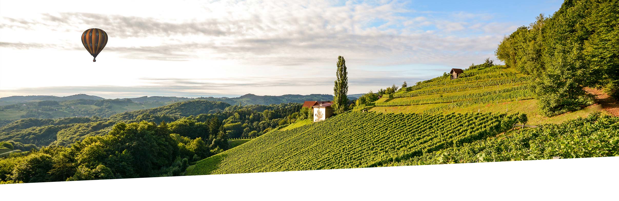 Italien-mit-Heissluftballon