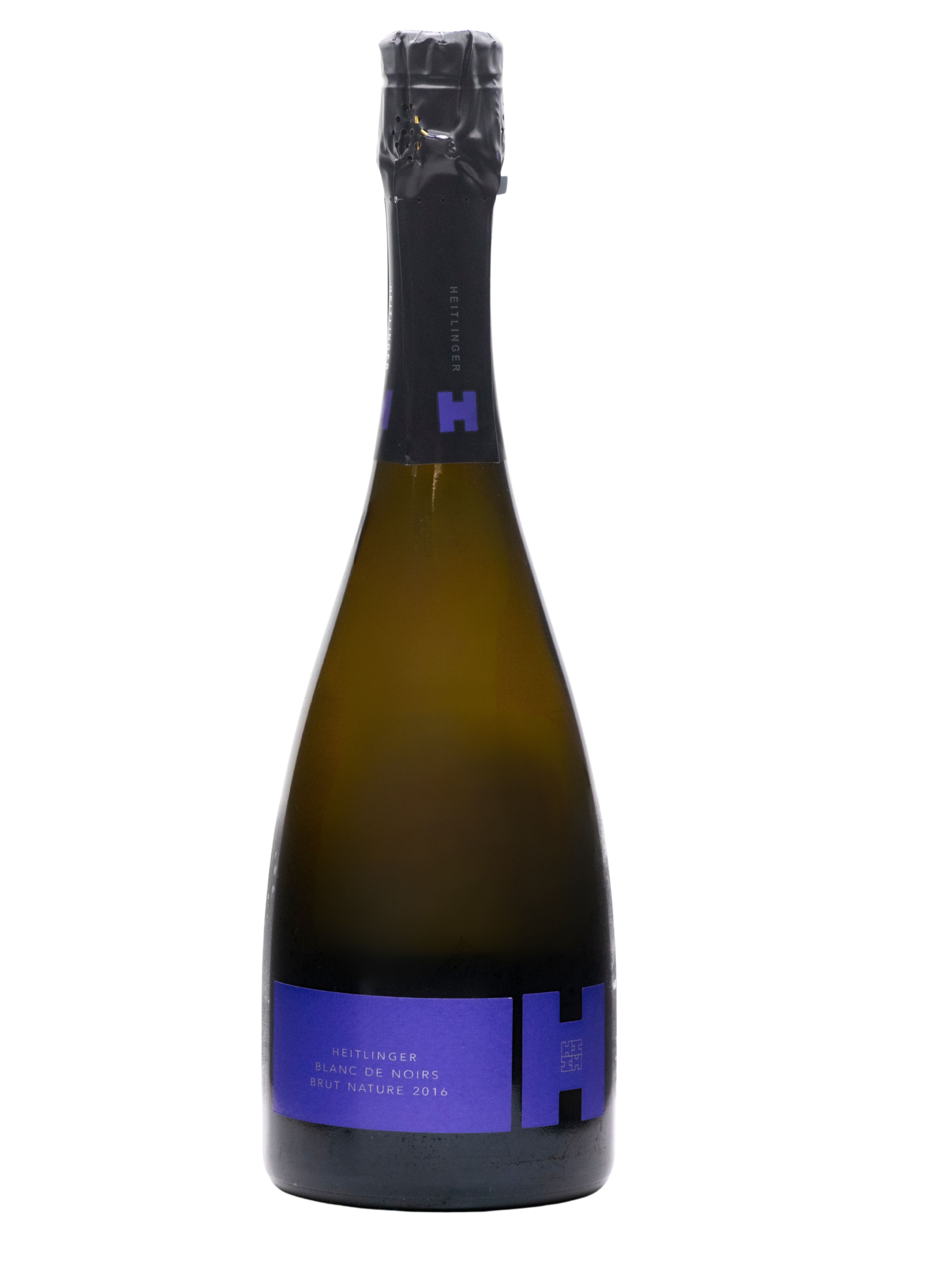 Blanc de Noir 2016, Brute Natur, Sekt, Weingut Heitlinger, Baden