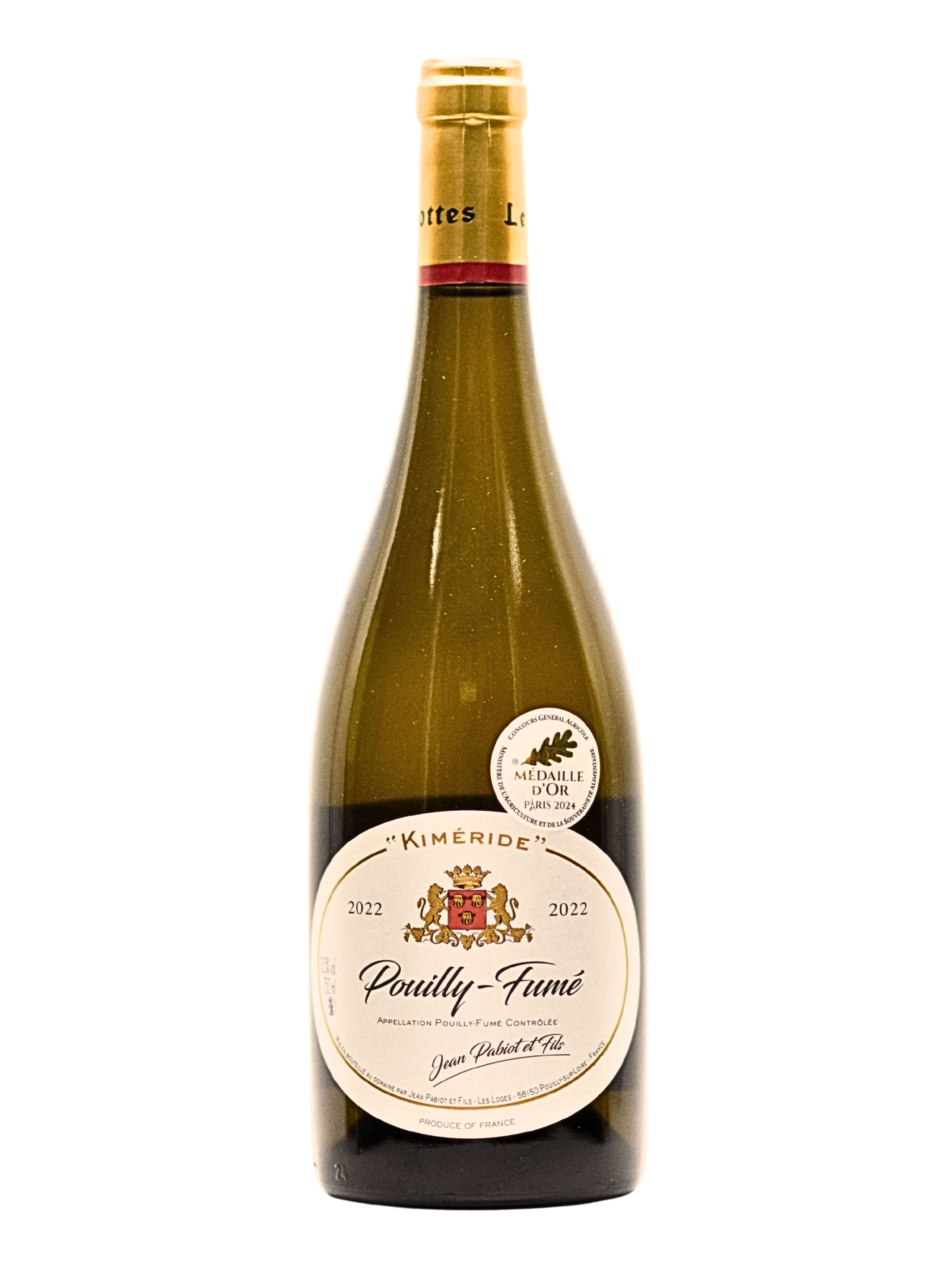 Pouilly Fumé 2022, Cuvée Kiméride, trocken, Jean Pabiot et Fils